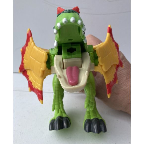 Imaginext Jurassic World Dilophosaurus Dinosaur 2018 Fisher-Price Mattel Toy 11" - Picture 4 of 10